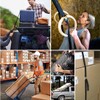 4PCS Heavy Duty Tie Down Straps, 2.5cm x 2M Adjustable
