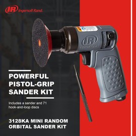 Ingersoll Rand 3128KA Mini Random Orbital Sander Kit