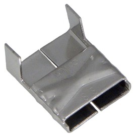 BAND-IT Clips AE4559, 316 Stainless Steel, 5/8" Wide (100 per Box)