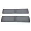 2PCS Stove Top Shelf Silicone Spice Rack Magnetic Back 2