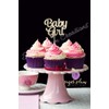 Juego de 12 Baby Girl Cupcake Topper