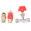 Pressure Control Switch Valve 4-Holes for Air Compressor Manifold Regulators