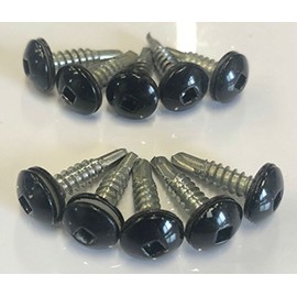 Triton 7967-B Black Skin Screws - 10 Pack