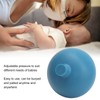 Blue Silicone Palm Chest Percussion Cup Pressure Drum Massage Chest