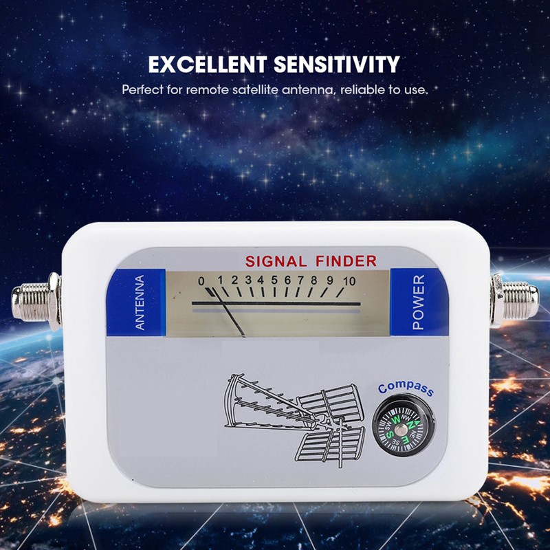 DT‑007W Sensitive Digital Satellite Finder Signal Strength Meter for TV