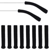 ZHENGYYUU 10 PcsGlasses Ear Cushions, Eyeglass Holder Grips, Glasses Ear