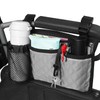 SHIFANQI Wheelchair Bag with Cup Holder, Wheelchair Accessories Armrest Side