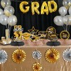 Class of 2025 Graduation Decorations Honeycomb Centerpiece, 9pcs Gold and