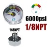 Aopkeo 1 inch Pressure Gauge Mini Micro Manometre 1/8NPT for