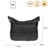 Christian Wippermann Women's Shoulder Bag Medium - Durable, Waterproof Faux