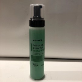 McKesson Rinse-Free Foaming Body Wash Cleanser Pump Bottle 9 oz. Cucumber Melon
