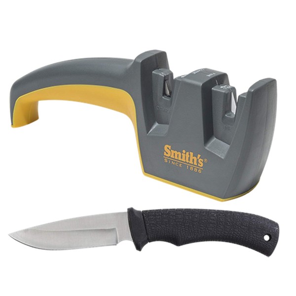 Smith's Edge Pro w/Fixed Blade Knife Combo