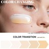 HECI BEAUTY Color Changing Foundation Liquid Base,2 Pack Travel Size,Improves