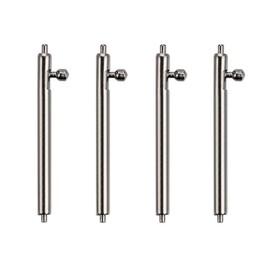Berfine 4pcs Quick Release Spring Bar Watch Band Pins 1.8mm Diameter with Push Button-16mm