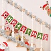 YINZZTRY Christmas Tinsel Garland, 5 x 2 m Christmas Garland