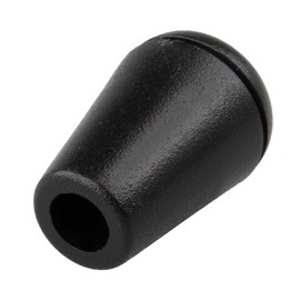 Paracord Crafting Bell Stopper Cord End with Locking Lid (20 Pack, Black)