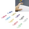 100Pcs Cute Note Paper Clips 10 Colors Metal Music Note