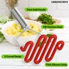 Urbanstrive Non-Scratch Silicone Potato Masher Kitchen Tool, Potatoes Masher Potato
