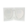 Sixtrees Romeo 2-000-46D Heart Shaped Silver plated double folding 4