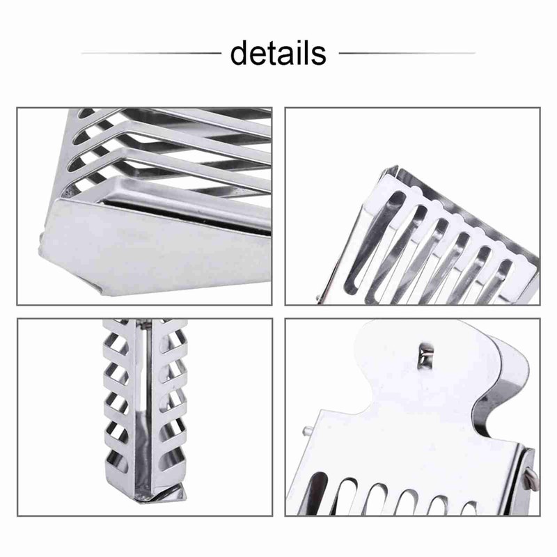 Zerodis, Stainless Steel Queen Bee Keeper Beekeeping Equipment Beekeeper Clip,