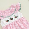 Adobabirl Baby Girl Summer Clothes Newborn Mallard Duck Bubble Romper
