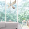 Dragonfly Crystal Suncatcher, MetalDragonfly Pendant, Hanging Crystal Suncatcher for Garden