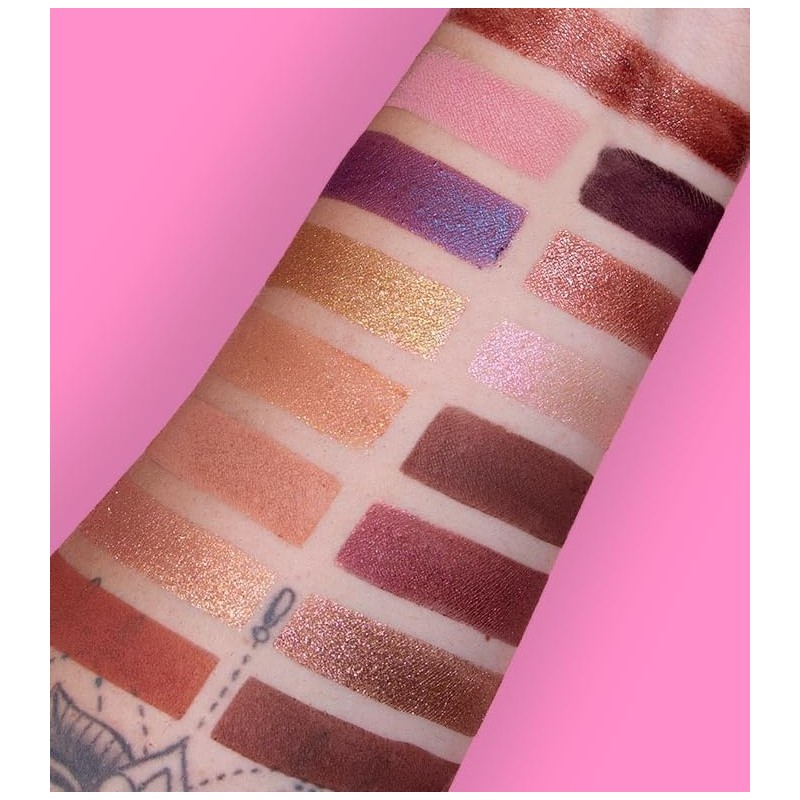 Technic Pressed Pigment Oogschaduw Palette - Persuasion