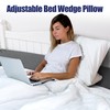 HOMBYS Wedge Pillow Headboard for Bed Gap,Foldable Bed Wedge Gap