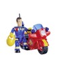 Simba 109252654 Fireman Sam Fire Brigade Motorcycle with Figure and