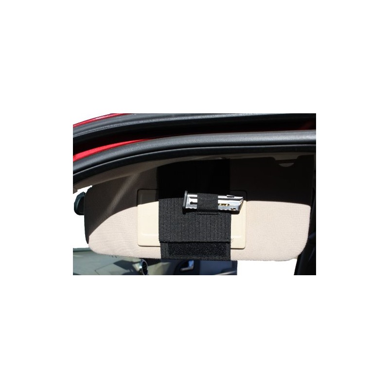 AlphaHolster Automobile Sun Visor Gun Holster