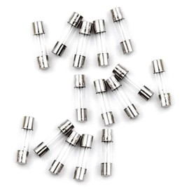 6A Glass 3AG Fast Blow Fuse - 250V 5x20mm - Pack of 15