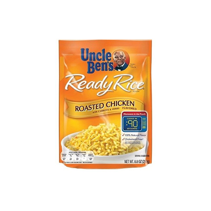 Uncle Ben’s Ready Rice Roasted Chicken Flavored (6 pouches) 3.3