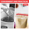 2pcs Food Bag Pouch Cutter Opener with Stainless Steel Blade
