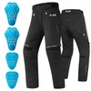 ILM Motorcycle Riding Pants Men CE Armored Motocross Touring All