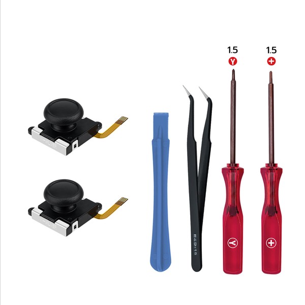 Wigearss Hall Effekt Stick 3D Sensor Analog Joystick Ersatz und