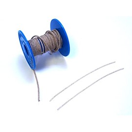 Braided Speaker/Subwoofer Tinsel Lead Wire (3500 watts, .081" Dia, 1 Foot)