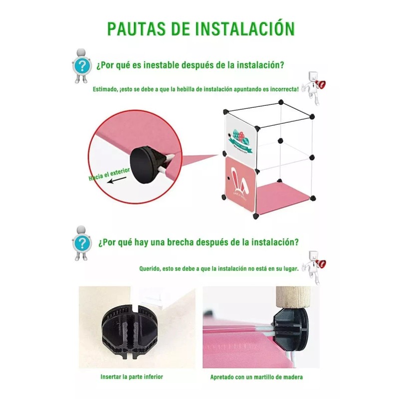 Comercio Armario Infantil Mueble Juguetero 8 Puertas 1 Colgante
