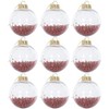 Mr Crimbo 9 Pack Shaker Christmas Tree Baubles Ornaments Decorations