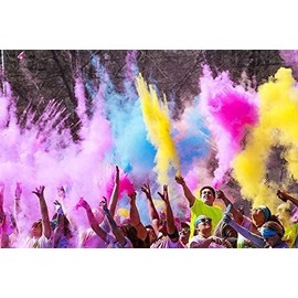 Gulal Holi Herbal Powder Color Holi Ke Rang Premium Quality Colour Perfect for Fun Holi Festivals Rang Rangoli Natural Holi Rang Organic and Skin Friendly Holi Colours 100 Grams x 3 Packs