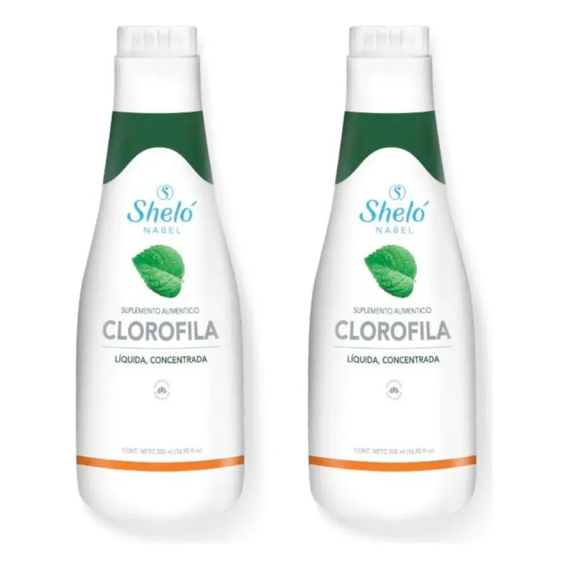 2 Pack Clorofila Líquida Concentrada Para Limpiar El Cuerpo