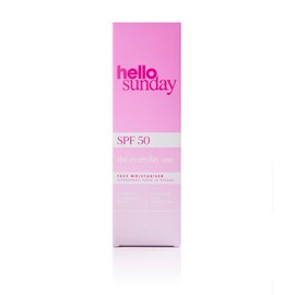 Hello Sunday The Everyday One - Face Moisturiser SPF 50 with Hyaluronic Acid - 75ml Travel Edition