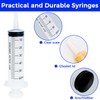 4 Pack 60ml Syringe Plastic Sterile Syringe, Individually Sealed Packaging