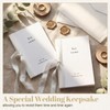 Engrowtic 2 Set Wedding Vow Books Her His Vows Elegant