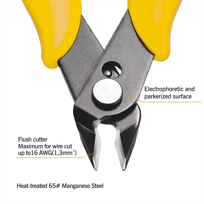 Side Cutters Small 1 Piece 5 Inch Wire Cutter Mini