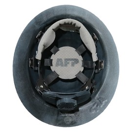 AFP Gloss Blue Indigo Chameleon Type I Class C Carbon Fiber Full Brim Hard Hat | 6 Point Ratchet Suspension | Standard Size | Cascos de Fibra de Carbon para Construcción | OSHA & ANSI/ISEA Z89.1