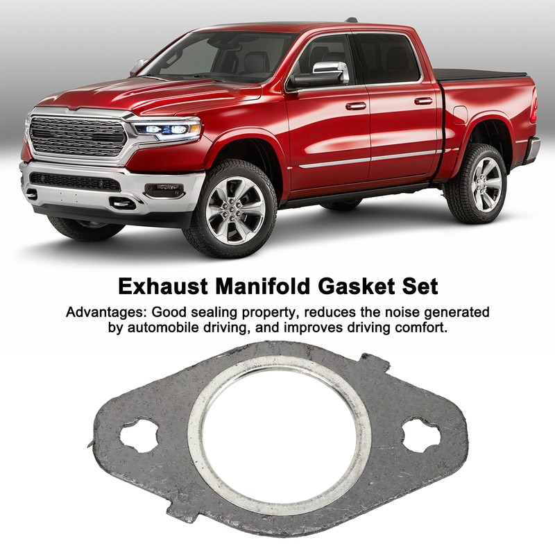 6pcs Exhaust Manifold Gasket Set Perfect Sealing Replacement for Dodge