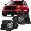 Nilight Fog Lights Assembly Compatible with 2013 2014 2015 Ford