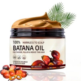 Batana Oil for Hair Growth, 100% Pure Natural Batana Hair Oil from Honduras for Men & Women, Repairs Damaged Hair, Leaves Hair Smoother, 120ml 1 PCS Batana Oil