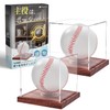 fogman Baseball Display Case, Acrylic, Autograph Ball, Commemorative, Storage, UV