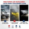 Par Barra De Luz Led Faros 40 Led 120w 7